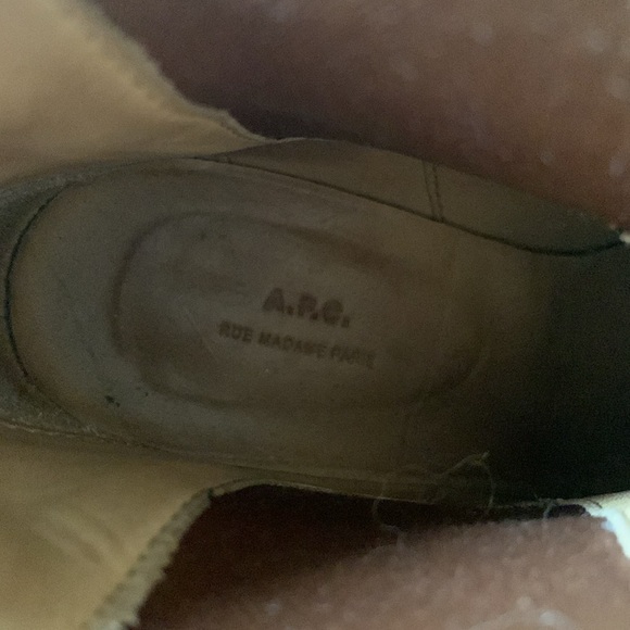 A.P.C. Leather Ankle Boots - Picture 9 of 9